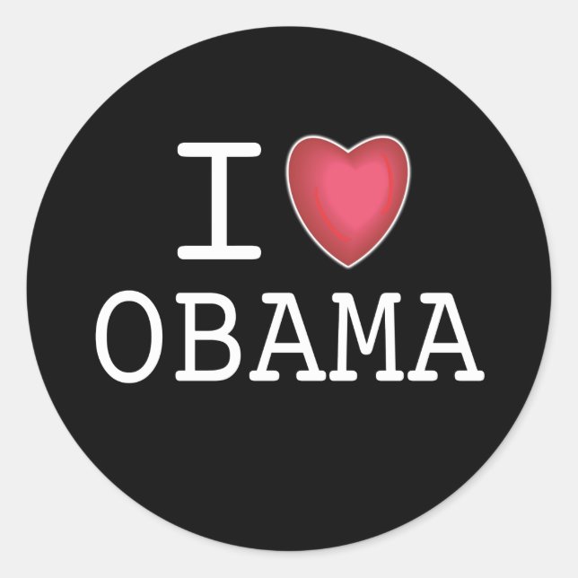 Ich höre Obama Stickers (Vorderseite)