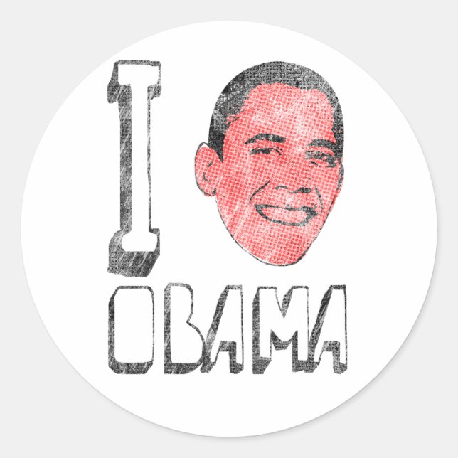 Ich höre Obama Stickers (Vorderseite)