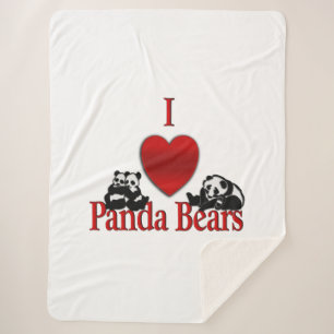 Ich höre Panda Bears Sherpadecke