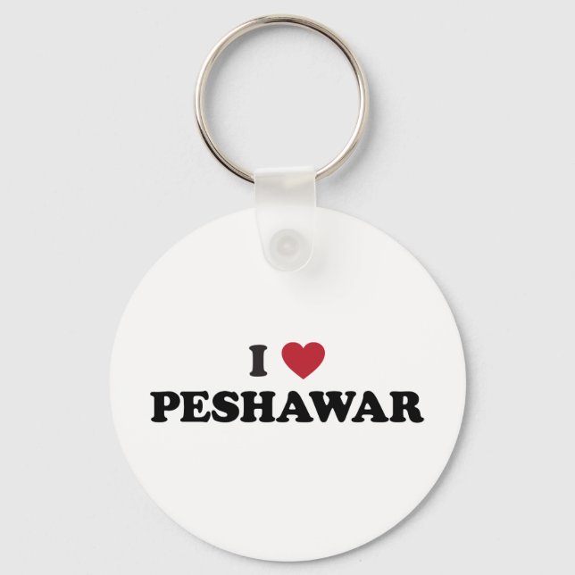 Ich höre Peshawar Pakistan Schlüsselanhänger (Vorderseite)