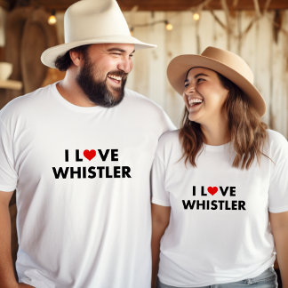 Ich höre Pfeifen I Liebe Pfeifen Moderner Text T-Shirt