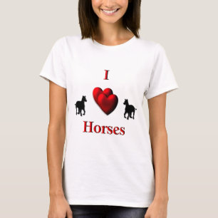 Ich höre Pferde T-Shirt