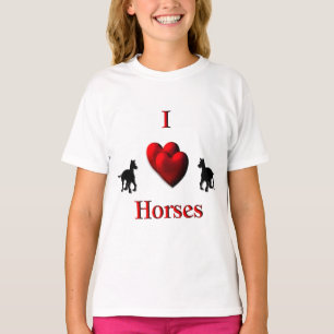 Ich höre Pferde T-Shirt