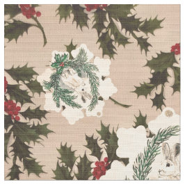 Ich höre Santa Bunny Stoff