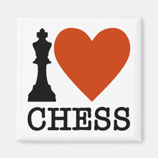 Ich höre Schach Magnet