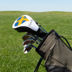 Ich höre Schweden schwedische Flagge Golf Headcover