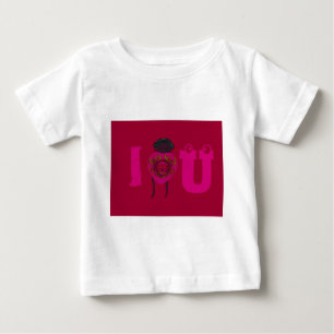 Ich höre Sie Nakupenda Sana Happy Valentinstag Baby T-shirt