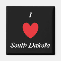 Ich höre South Dakota Magnet