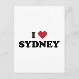 Ich höre Sydney Australien Postkarte