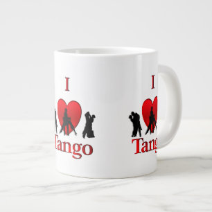 Ich höre Tango Jumbo-Tasse
