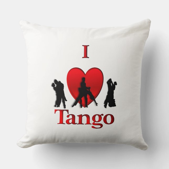 Ich höre Tango Kissen (Vorderseite)