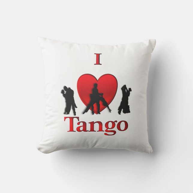 Ich höre Tango Kissen (Vorderseite)
