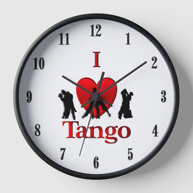 Ich höre Tango Uhr (Vorderseite)