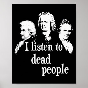 Ich höre toten Menschen zu - Clical Musik Comser L Poster
