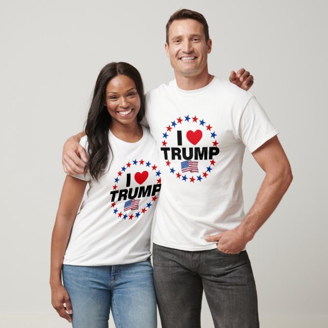 Ich höre Trump 2024 T - Shirt (Unisex)