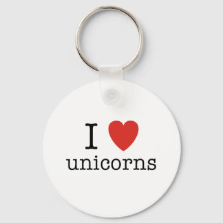 Ich höre Unicorns Schlüsselanhänger