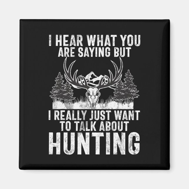 Ich höre, was du Sprichwort bist, aber ich Wollte, Magnet (Vorne)