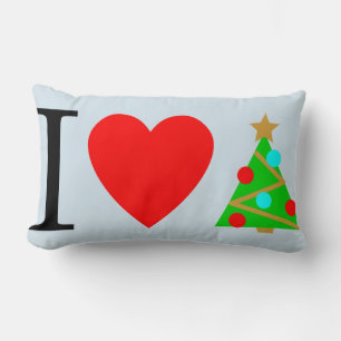 Ich höre Weihnachts-Kissen Lendenkissen