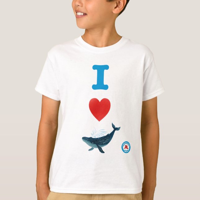 Ich höre Whales Jugend T-Shirt (Vorderseite)