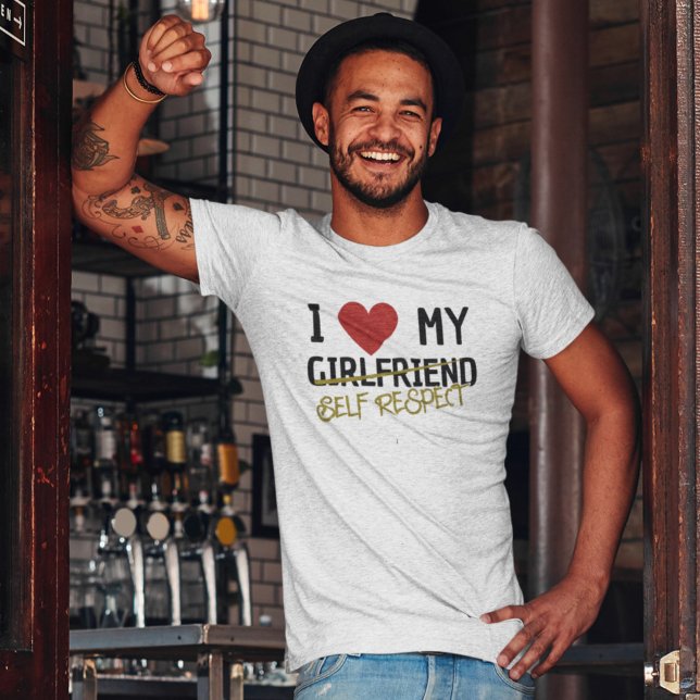 Ich höre, wie meine Freundin selbst das Trennlicht T-Shirt (Von Creator hochgeladen)