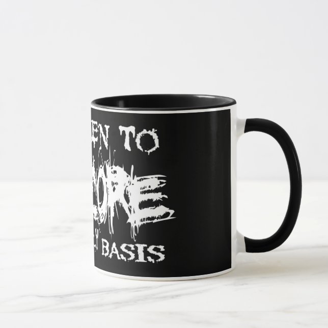 Ich höre zu Grindcore Tasse (Rechts)