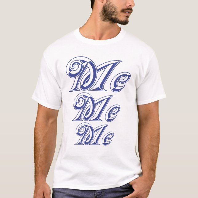 Ich ich ich Männer T-Shirt (Vorderseite)
