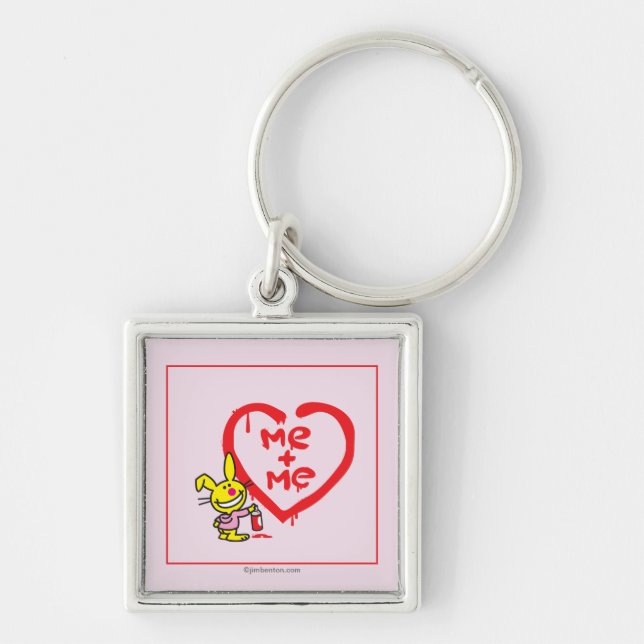 Ich + Ich Schlüsselanhänger (Vorne)