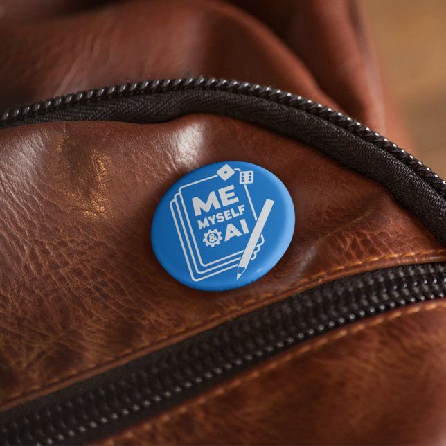 Ich, ich selbst und ich, Weiße Kunst, Button (Von Creator hochgeladen)