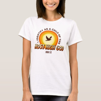 ICH IDENTIFIZIERE KINDER DER Vintagsten GOTT-SCHLA T-Shirt