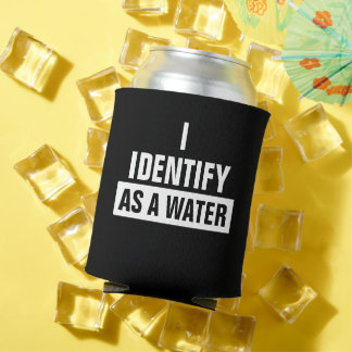 Ich identifiziere mich als Wasser Dosenkühler