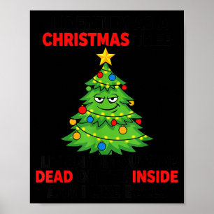 Ich identifiziere mich als Weihnachtsbaum, der auß Poster