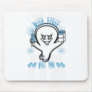 Ich injiziere mir selbst Dinge, die Sie so töten w Mousepad