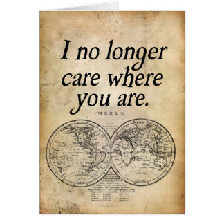 Ich interessiere nicht mehr mich