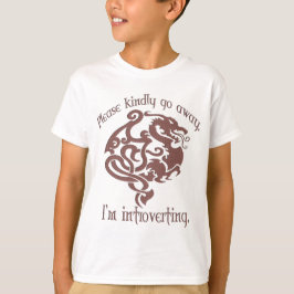 Ich introverting. T-Shirt