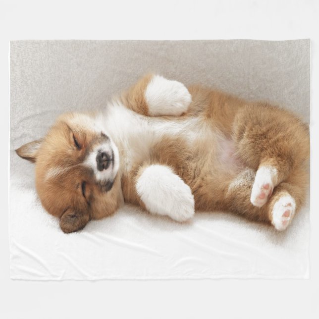 ICH IST GEKACKT FLEECEDECKE (Vorderseite (Horizontal))