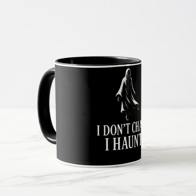 Ich jage nicht. Ich suche. Tasse (Vorderseite Links)