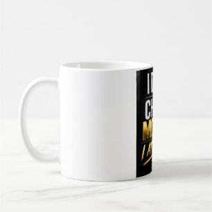 Ich jage nicht nach Geld, ich ziehe es an – Luxuri Kaffeetasse