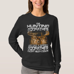 Ich jage Paten -Lustiger Gottfather-Hirschjagd T-Shirt