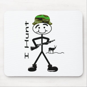 Ich jage Rotwild Mousepad