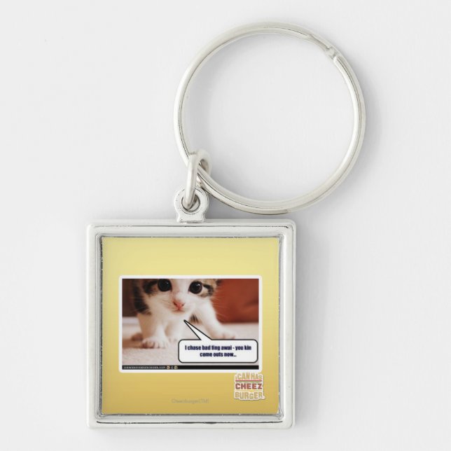 Ich jage schlechtes fing awai schlüsselanhänger (Vorne)