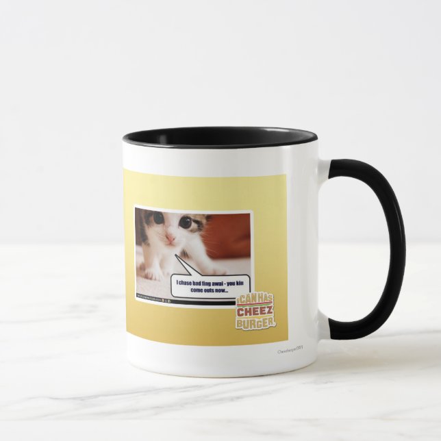 Ich jage schlechtes fing awai tasse (Rechts)