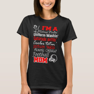 Ich JUBELE IMMER FUSSBALL-MAMA zu T-Shirt