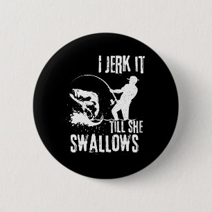 Ich juble es, bis sie Retro Vintage Funny Ad versc Button