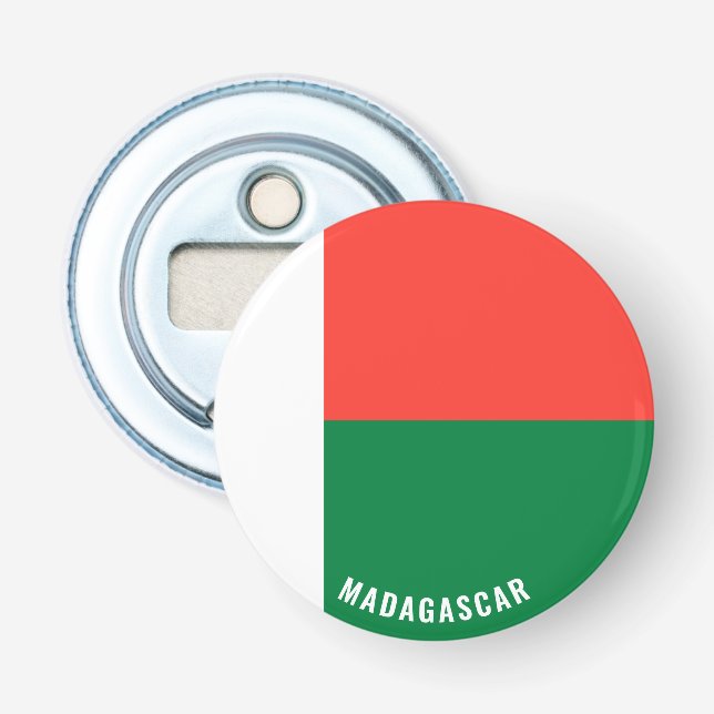 Ich juble Madagaskar! Splendid Patriotic Flaschenöffner (Vorderseite)