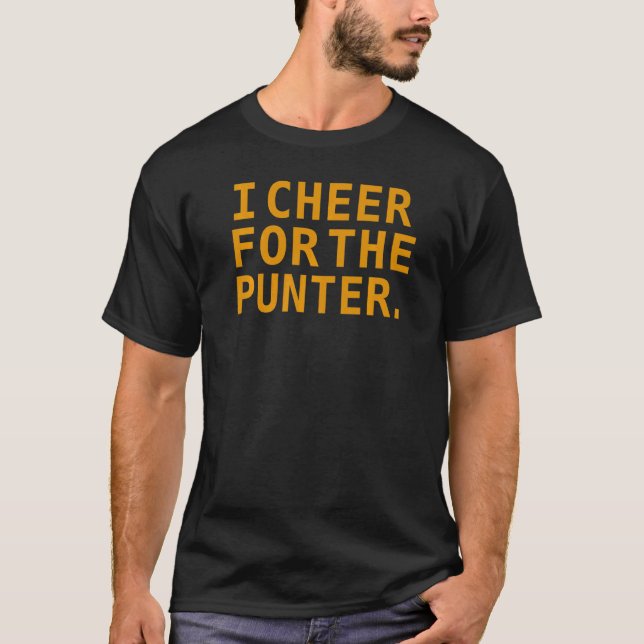 Ich juble um den Jäger T-Shirt (Vorderseite)