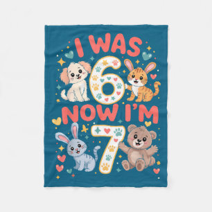 Ich Junge 6 7 Geburtstag Bday 6 Fleecedecke