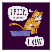 Ich Kackte, deshalb führe ich Funny Cat