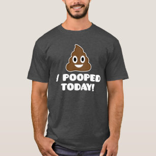 Ich kackte heute! (emoji Shirt) T-Shirt
