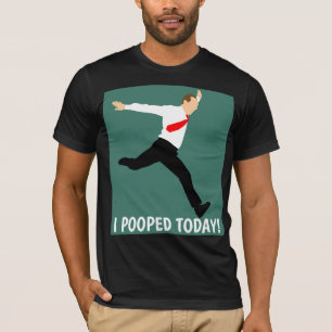 ICH KACKTE HEUTE! Funny Men Birthday T - Shirt
