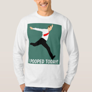 ICH KACKTE HEUTE! Funny Men Birthday T - Shirt